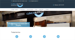 Desktop Screenshot of clinicabustillo.com